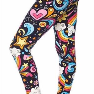 Groovy Print Leggings